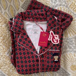 Red & Black Checkered Pajamas - Posh Peanut X American Girl - Molly McIntire NWT